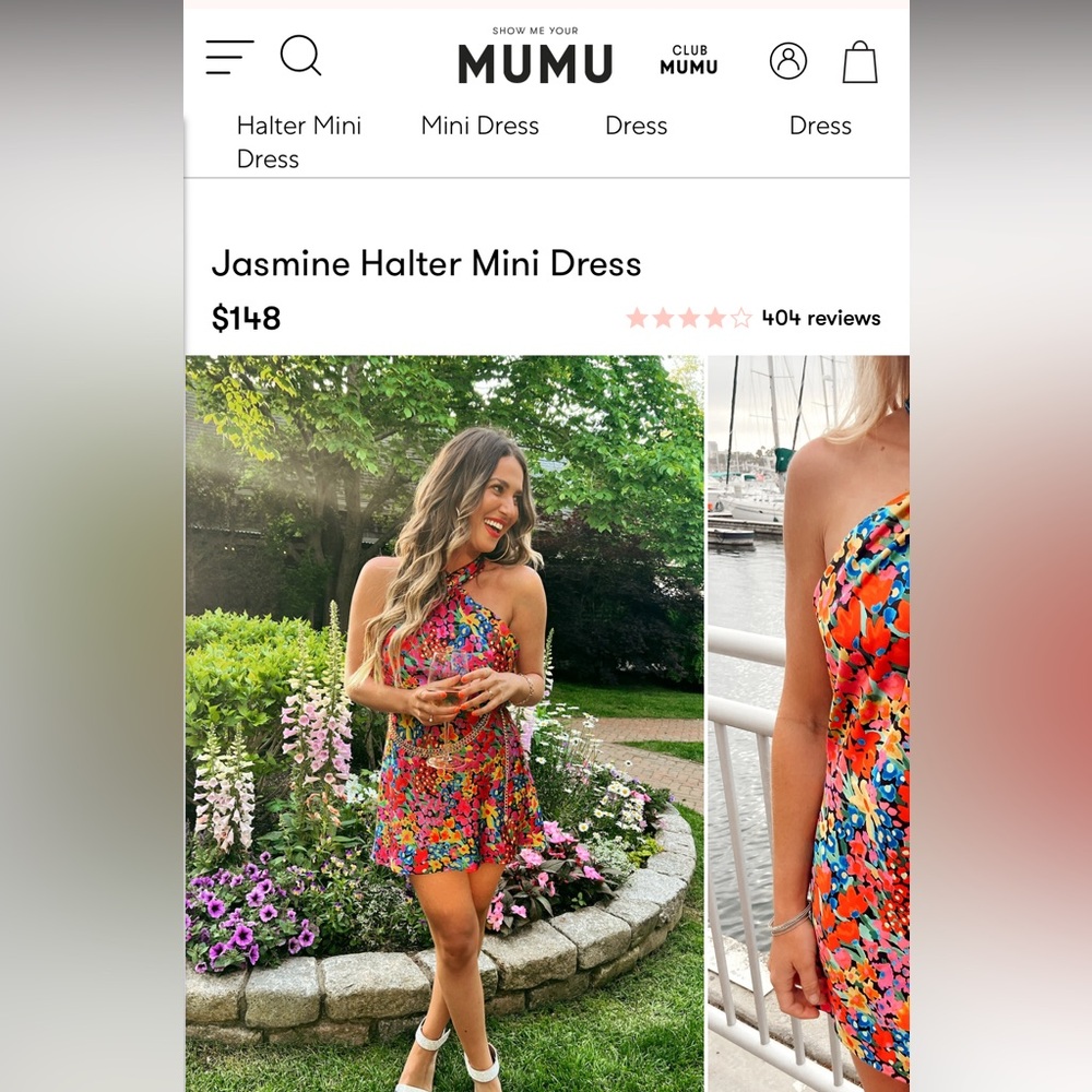 Worn once-Show Me Your Mumu Dress